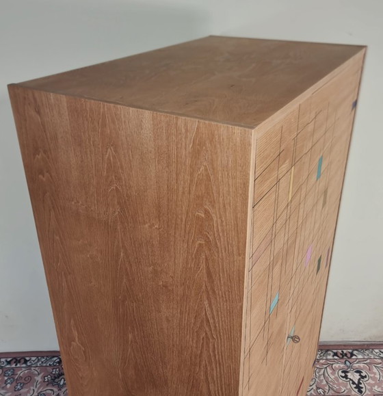 Image 1 of Vintage Wardrobe in Ash by Tatra Nabytok, 1960s