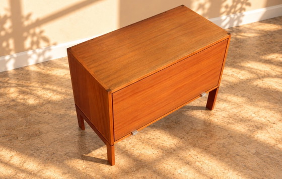 Vintage Filing Cabinet | Cabinet | 60s | Munch Mobler – Wood, Chrome (photo 4 of 7)