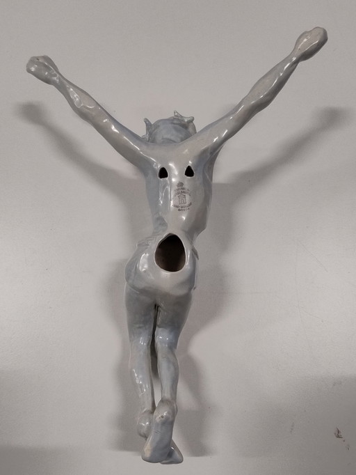 Statue du Christ platery hollande du sud Gouda