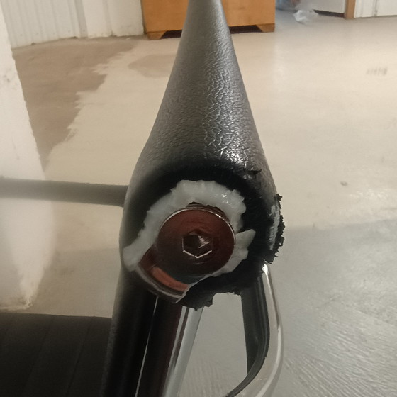 Image 1 of 4 x Visitor chairs/office chairs black-chrome