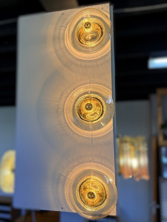 Hoffmeister bubble glass gold ceiling or wall lamp – hoffmeister Leuchten, Wall lights, Iron (photo 12 of 12)