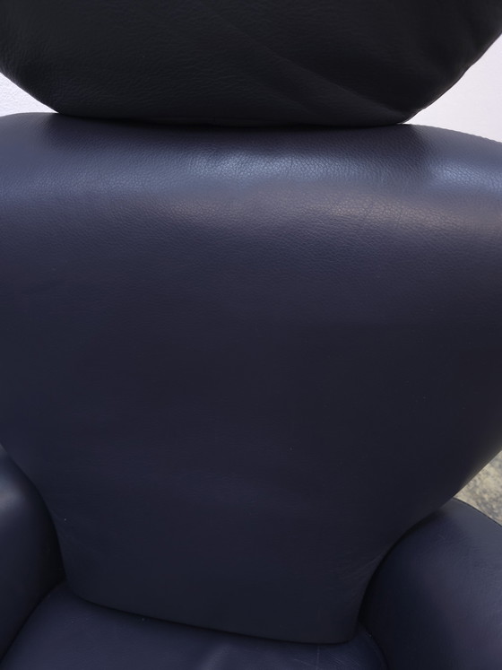 Image 1 of Cassina Dodo Armchair Swivel Chair Leather Armchair Recliner Lounger Top