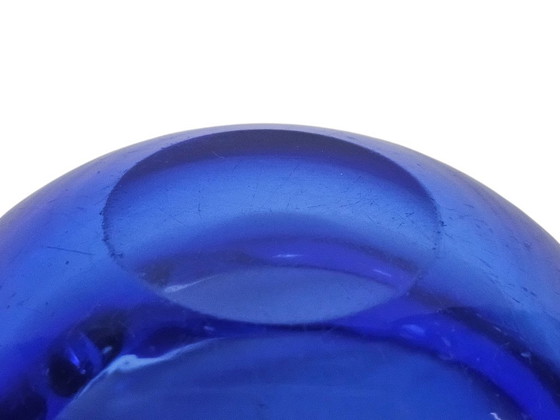 Image 1 of Murano - Sommerso - Flavio Poli  -  transparant  - blauw  - 60's