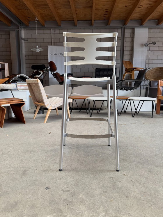 Image 1 of 2x Fritz Hansen Ice Barstool