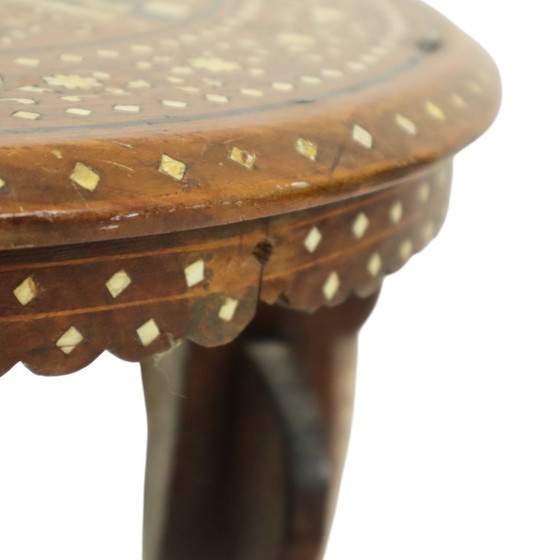 Image 1 of Anglo-Indian Taj Mahal Side Table
