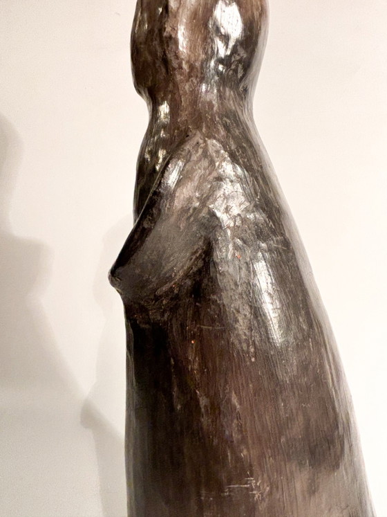 1950s Italian Artist Maternity Ceramic Sculpture (photo 7 of 10)
