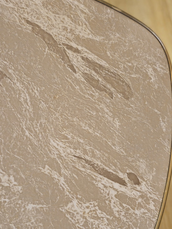 Image 1 of Vintage Plantentafeltje Tafeltje Bijzettafeltje Tafel Roze