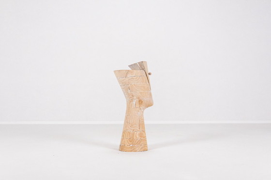 Image 1 of Handcrafted Sculpture Ombre de Nefertiti by Claudio Di Placido, France, 1990s