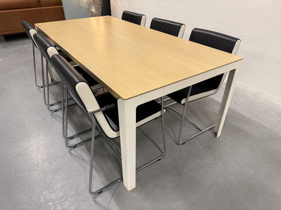 Image 1 of Leolux Kahlia Dining Table Oak 210x100