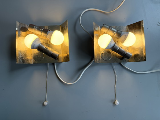 Image 1 of Coppia di lampade da parete Kalmar modello “ice”.