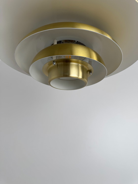 Image 1 of Suspension Jeka « Verona » de Kurt Wiborg – Design d'éclairage danois à plusieurs niveaux (années 1970)