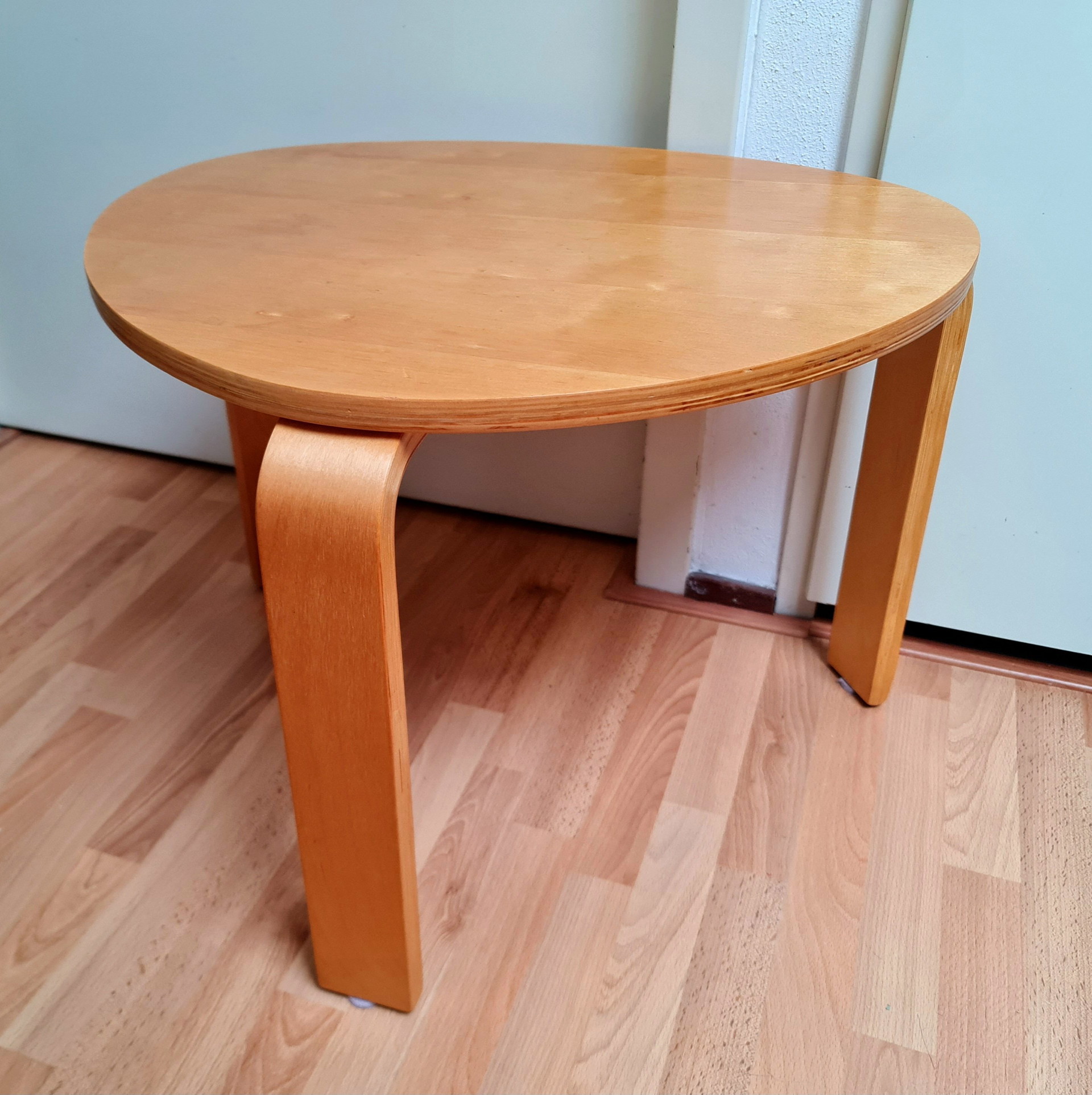 IKEA SVALSTA Side Table Small Coffee Table Birch Veneer