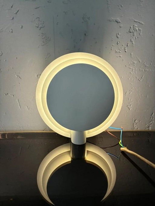 Applique murale Lumiance Planeta par Chris Hiemstra, aluminium crème, années 1980