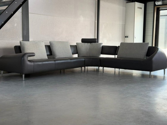 Leolux Vol de Reve Corner sofa - like new – Leather, Textile (photo 6 of 18)