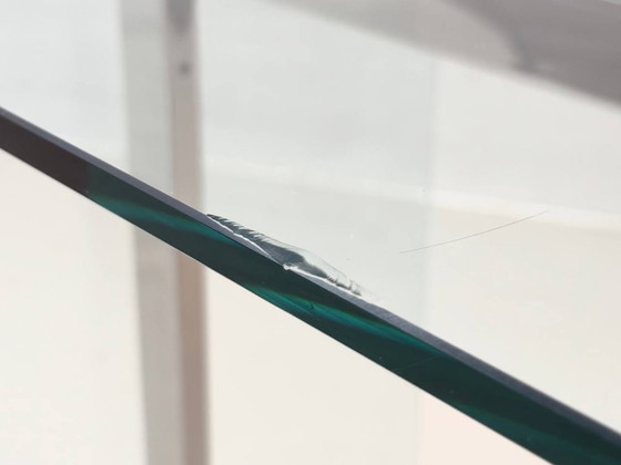 Image 1 of Scrivania/consolle in vetro di Gallotti & Radice, Italia, anni '70.