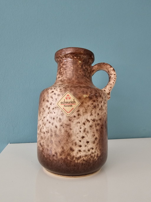 Vintage Scheurich West Deutschland Vase Ohr Vase