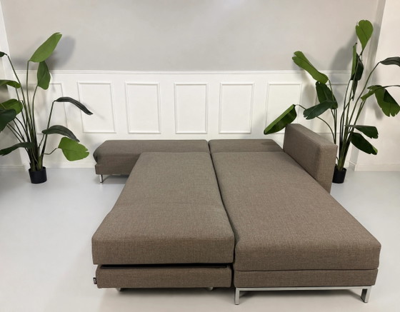 Image 1 of Brühl Fourtwo Sofa Stoff Schlafsofa Four Two Braun Grau Multifunktional