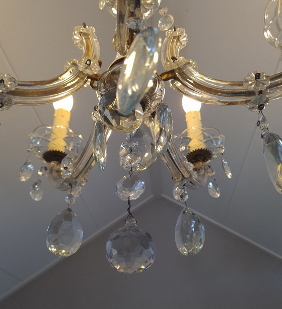 Image 1 of Lampadario di cristallo Maria Teresa a 5 bracci