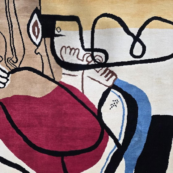 Tappeto Aubusson di Le Corbusier: lana e cotone annodati a mano, 2,5x2 m – Tappeti, Wool (photo 7 of 8)
