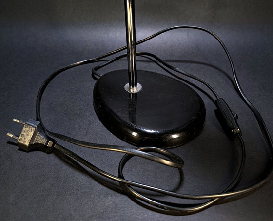 Black Vintage Diabolo Lamp – Desk lamps, Metal, Chrome (photo 5 of 6)