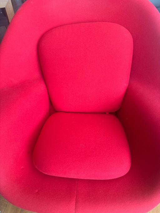 Sedia Womb originale di Knoll, disegnata da Eero Saarinen. – fauteuils, Textile (photo 2 of 11)