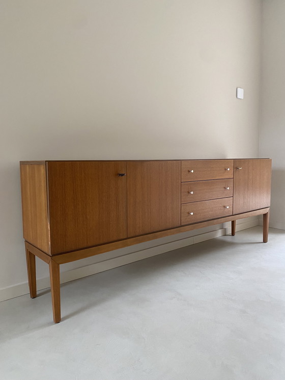 Image 1 of Vintage Wooden Sideboard For Palette Möbelwerk, From 1970