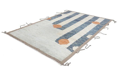 Tapis Berbère Afghan Maroc Design - Noué à la main - Style Boho Vintage 298 x 198 cm