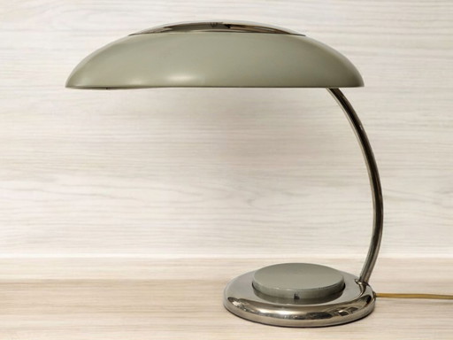 Schreibtischlampe / Tischlampe Lengefeld, Tastschalter, 1960er Jahre