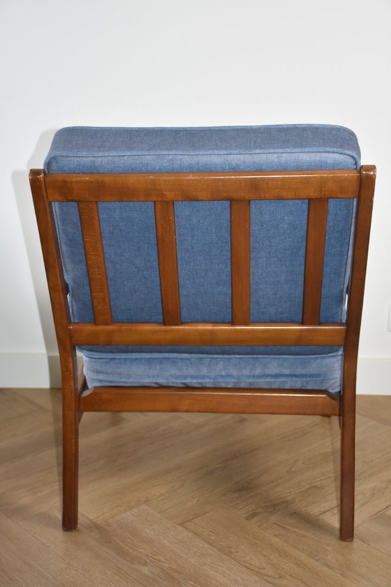 Set di due Poltrone Mid-Century eleganti “Design danese anni '60” – Wood, Textile (photo 6 of 6)