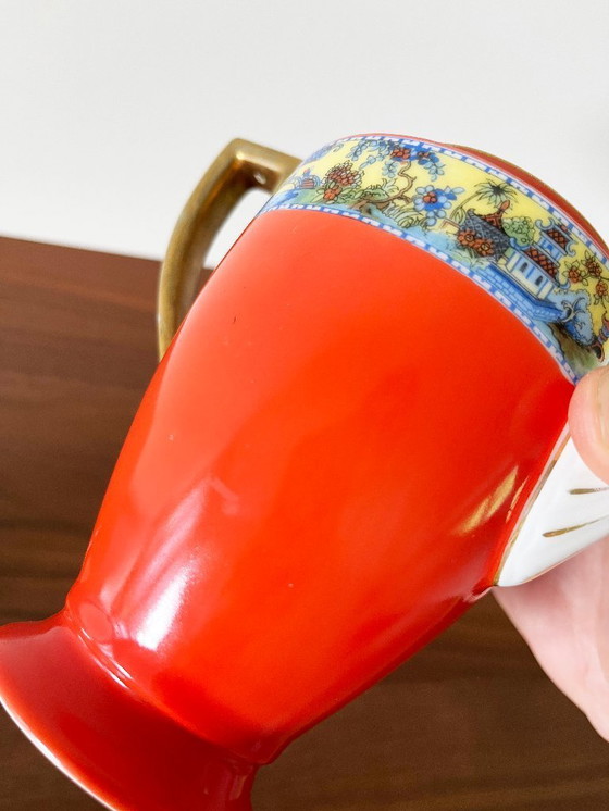 Image 1 of Antico servizio da tè in porcellana Slaggenwald