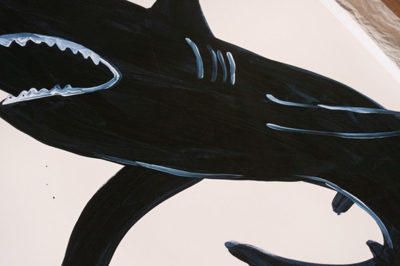 Image 1 of Shark Says - David Shrigley - Poster 50 × 70 cm