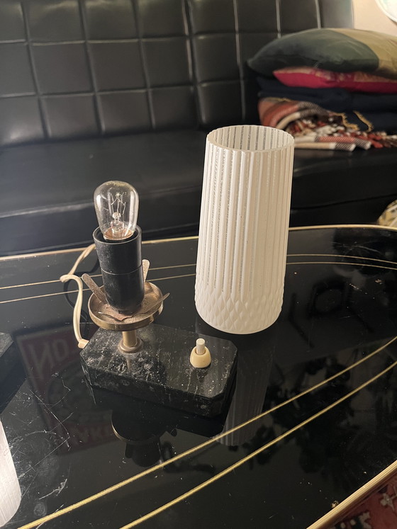 Image 1 of Par de lámparas de mesilla de noche de mediados de siglo