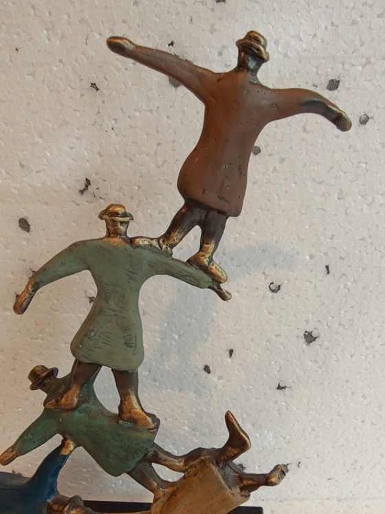 Hans Kuyper - Sculptuur “The Sky Is The Limit“ – Beeldhouwkunst, Bronze (photo 8 of 9)