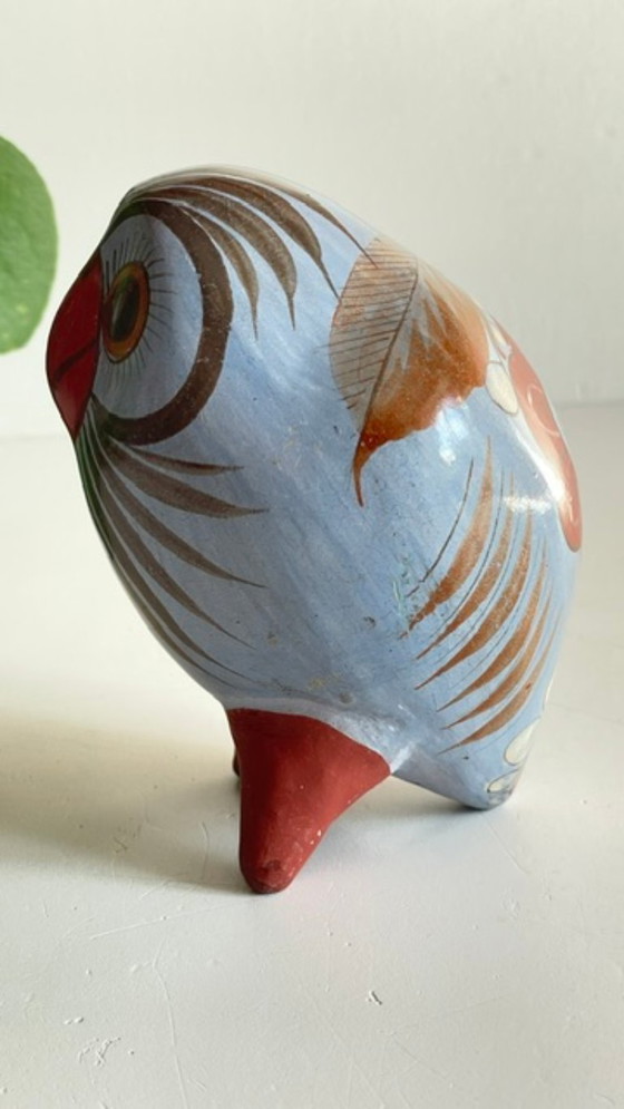 Vintage HANDCRAFTED Ceramic OWL – MEX JP, Decorative Objects (photo 7 of 35)