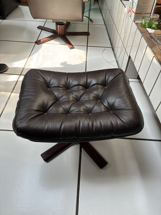 Image 1 of Fauteuil lounge vintage scandinave 