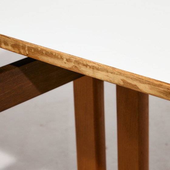 Image 1 of MK11151 Table de salle à manger Shaker par Hans J. Wegner pour Getama