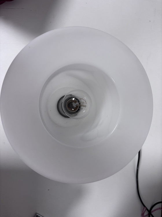 Exclusive Lamp Uno & Östen Kristiansson for Luxus (Sweden) – Table lamps, Glass, Chrome (photo 7 of 15)