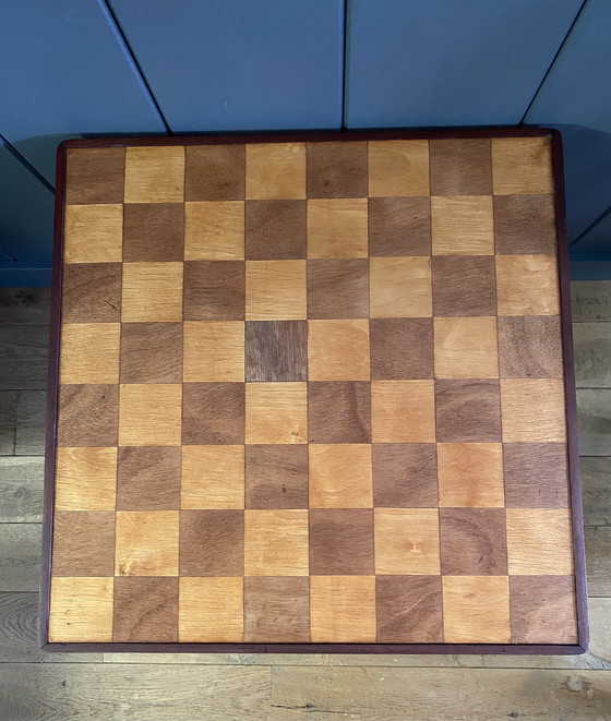 Image 1 of Schaaktafel bijzettafel