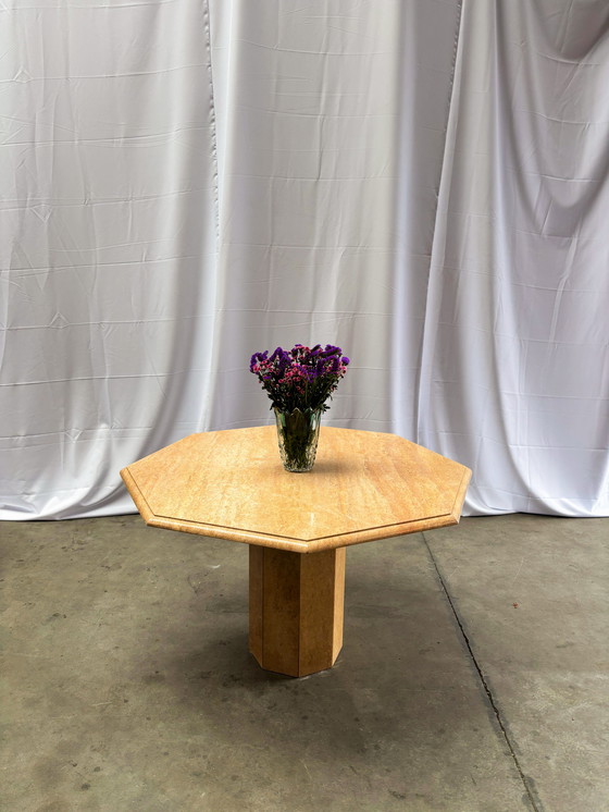 Image 1 of Esstisch aus Marmor in Rosa Portogallo-Marmor