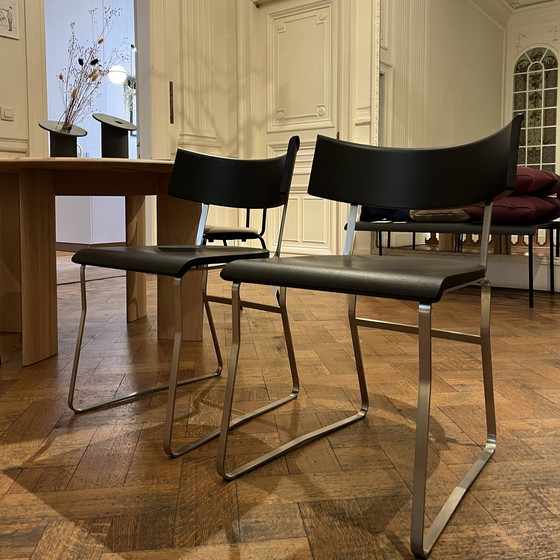 Image 1 of Sedia da pranzo Arclinea Olimpia (set di 2)