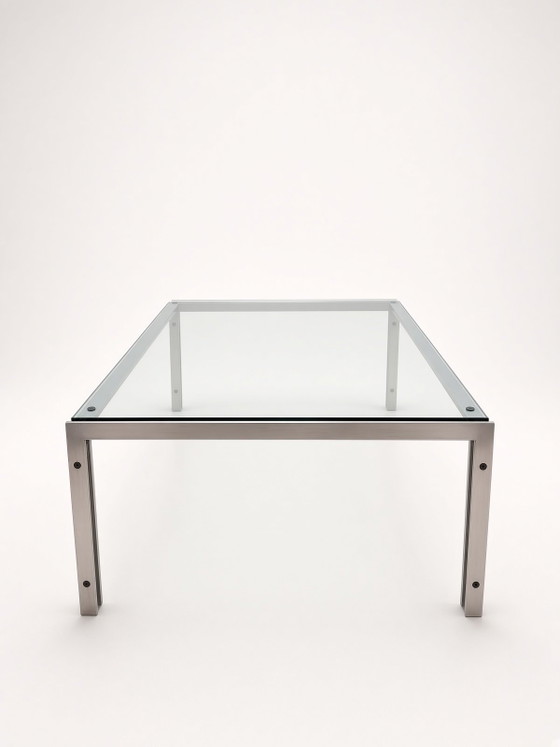 Hank Kwint Metaform M-1 coffee table – Glass, Metal (photo 5 of 8)