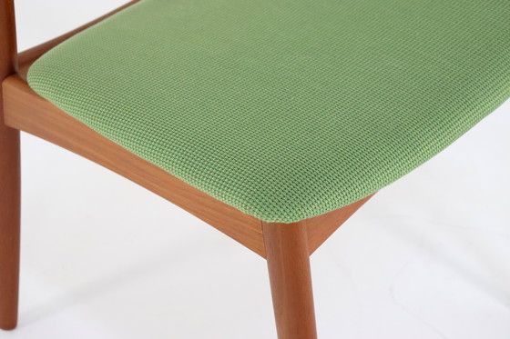 Image 1 of 4X R. Borregaard Voor Viborg Stoelen Eetkamerstoelen Vintage Deens