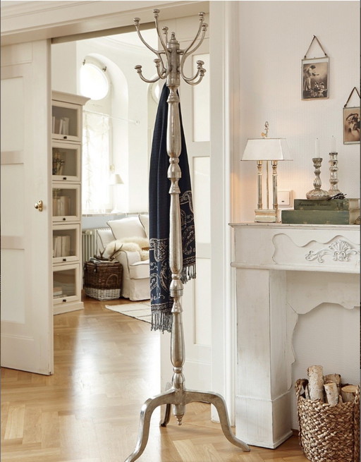 Loberon kapstok antiek zilver