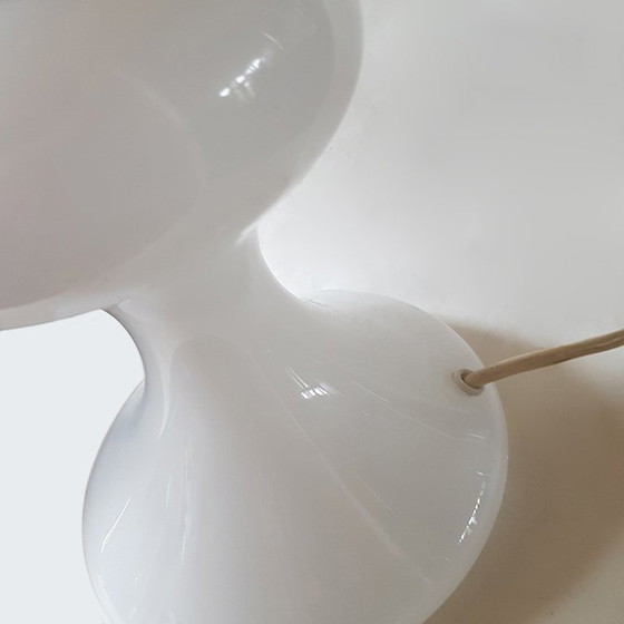 Glass ML1 Table Lamp by Ingo Maurer for Design M, 1970s – Metal (photo 3 of 6)