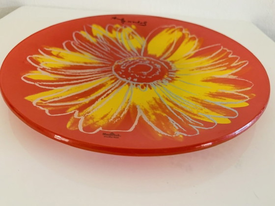 Image 1 of Vintage, Andy Warhol, Rosenthal Studio-Line, Daisy Plate