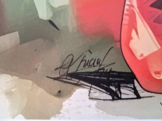 Image 1 of Alberto RICARDO - Cristiano Ronaldo 2 - Lienzo de artista