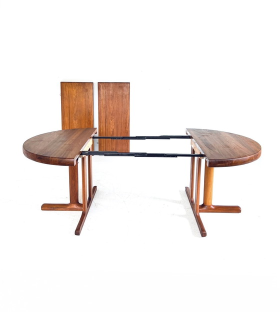 Image 1 of Table à manger danoise extensible vintage des années 60