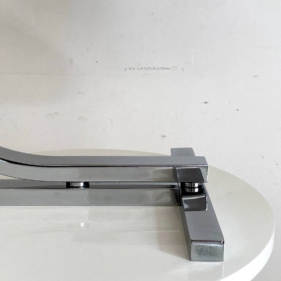 Tischlampe aus Chrom und Plexiglas, Design Franco Albini, Italien 1970er Jahre – Tischlampen, Aluminium (photo 9 of 12)