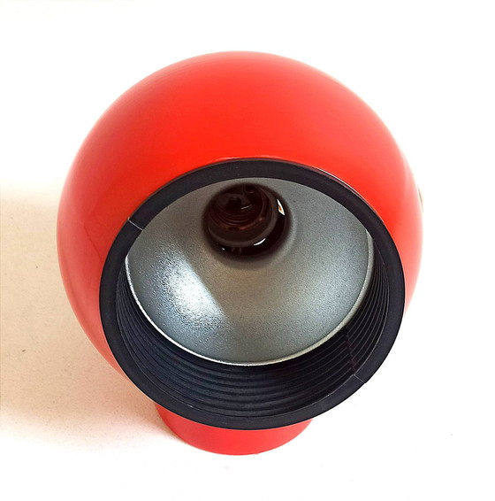 Image 1 of Lita ball lamp bright red Space Age 70s