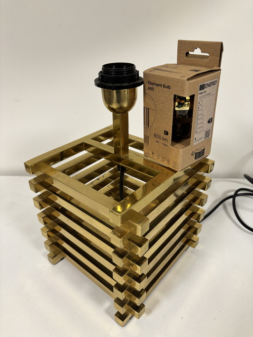 Zeldzaam Designicoon: De ‘Spiga’ Tafellamp – Italiaans Meesterschap uit de Jaren '70